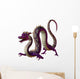 Purple Jewel Dragon Wall Decal