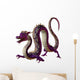 Purple Jewel Dragon Wall Decal