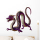 Purple Jewel Dragon Wall Decal