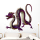 Purple Jewel Dragon Wall Decal