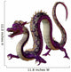 Purple Jewel Dragon Wall Decal