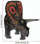 Torosaurus White Wall Decal