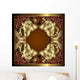 Luxury Gold Frame Wall Decal