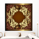 Luxury Gold Frame Wall Decal