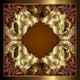 Luxury Gold Frame Wall Decal