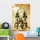 Cathedral Central Prague' Square Wall Decal