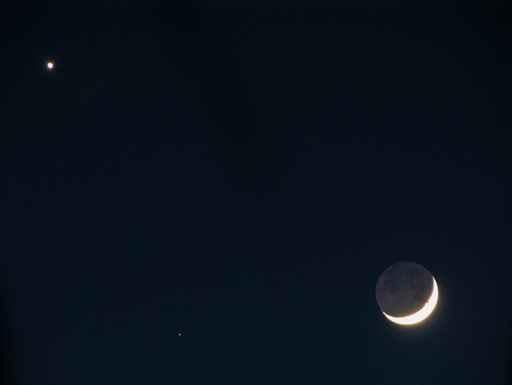 Moon and Venus Wall Decal