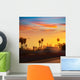 La Los Angeles Sunset Wall Decal