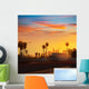 La Los Angeles Sunset Wall Decal