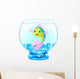 Cute Cartoon Fish Aquarium Wall Decal