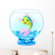 Cute Cartoon Fish Aquarium Wall Decal