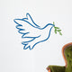 Dove Symbol Peace Wall Decal