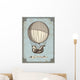 Vintage Card with Hot Wall Decal