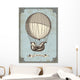 Vintage Card with Hot Wall Decal