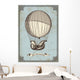 Vintage Card with Hot Wall Decal