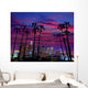 Downtown La Night Los Wall Decal