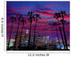 Downtown La Night Los Wall Decal