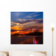 Santa Monica California Sunset Wall Decal