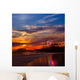 Santa Monica California Sunset Wall Decal