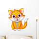 Cute Cat Posing Wall Decal