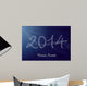 2014 Greeting Card Happy Wall Decal Design 3