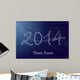 2014 Greeting Card Happy Wall Decal Design 3