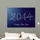 2014 Greeting Card Happy Wall Decal Design 2