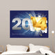 2014 Greeting Card Happy Wall Decal Design 1