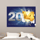 2014 Greeting Card Happy Wall Decal Design 1