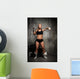 Beautiful Muscular Bodybuilder Woman Wall Decal