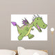 Cute Dragon Vector Illustration Wall Decal