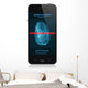 Smartphone with Fingerprint Application Wall Decal