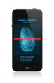 Smartphone with Fingerprint Application Wall Decal