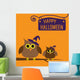 Happy Halloween Card with Wall Decal