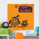 Happy Halloween Card with Wall Decal
