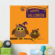 Happy Halloween Card with Wall Decal