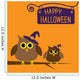 Happy Halloween Card with Wall Decal