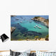 Overview Beach Ibiza Spain Wall Decal