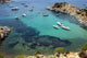 Overview Beach Ibiza Spain Wall Decal