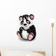 Panda and Bamboo Wall Decal