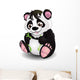 Panda and Bamboo Wall Decal
