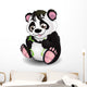 Panda and Bamboo Wall Decal