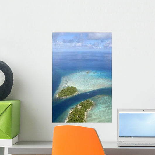 Atollo Polinesia Wall Decal