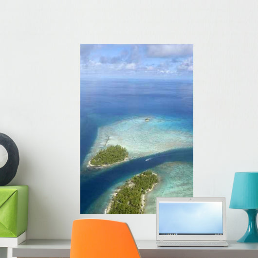 Atollo Polinesia Wall Decal