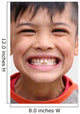 Look My Teeth Wall Decal