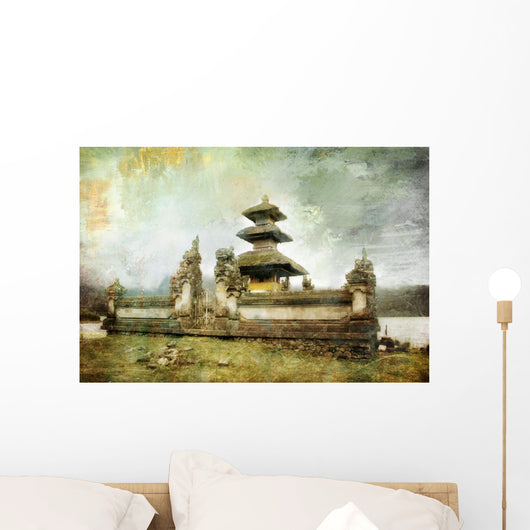 Balinese Temple Wall Decal