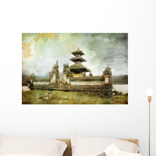 Balinese Temple Wall Decal