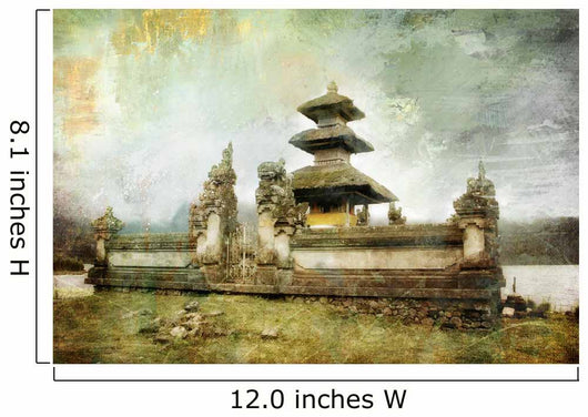 Balinese Temple Wall Decal