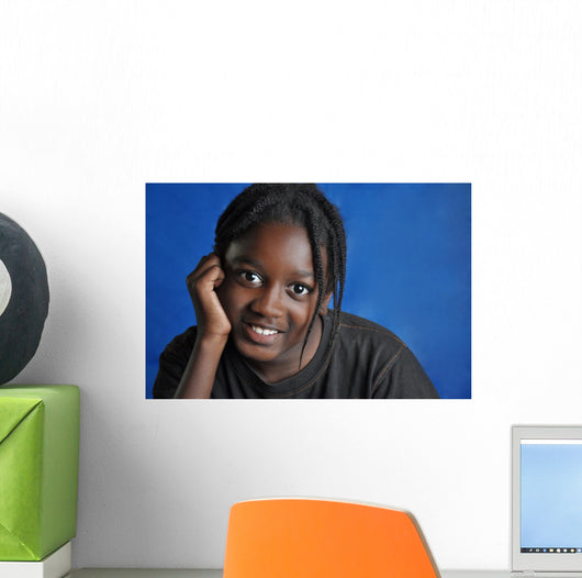 Young African American Boy Wall Decal