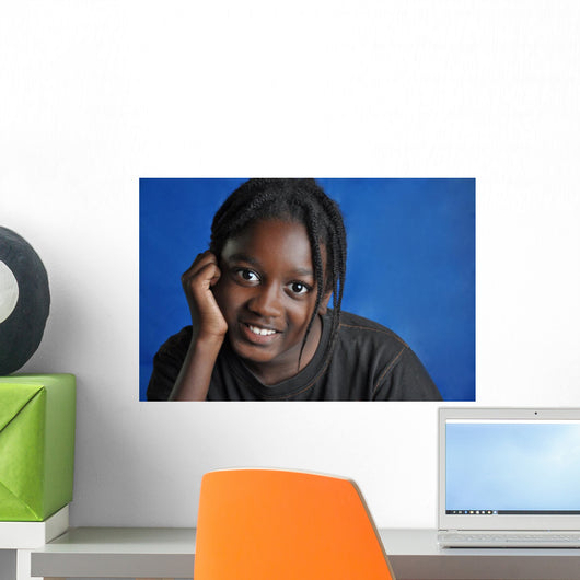 Young African American Boy Wall Decal